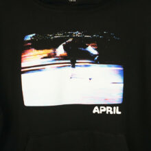 April Skateboards Guy 1990 Hoodie Black