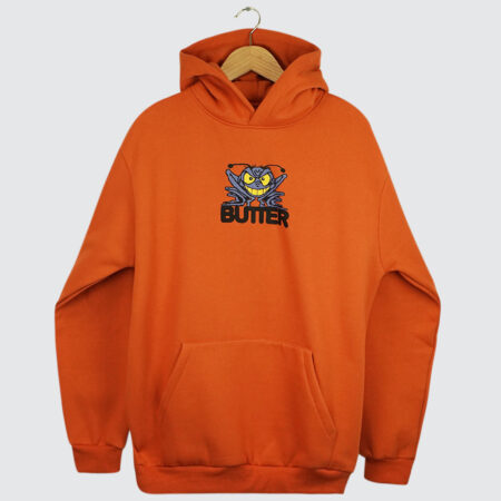 Butter Goods Insect Pullover Hood Burnt Orange Butter Goods Insect Pullover Hood Burnt Orange