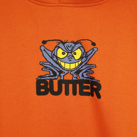 Butter Goods Insect Pullover Hood Burnt Orange Butter Goods Insect Pullover Hood Burnt Orange