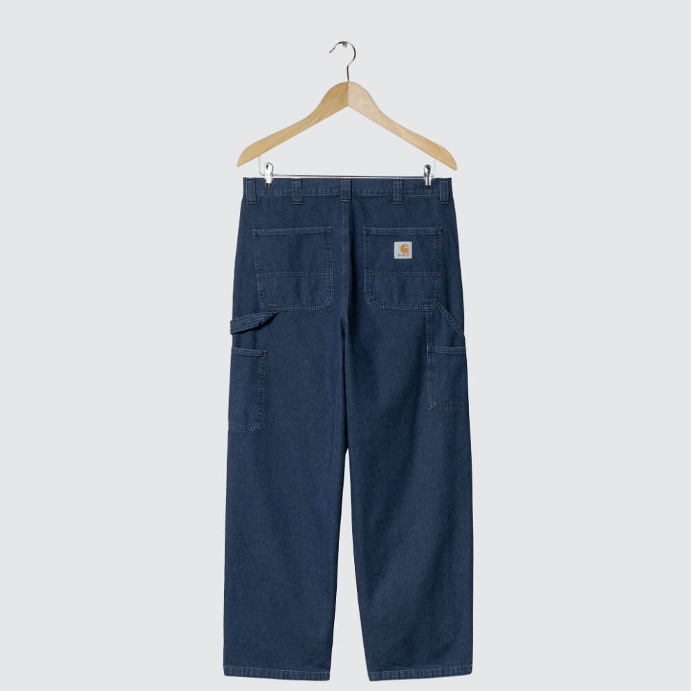 Carhartt WIP Single Knee Pant Blue Stone Washed Carhartt WIP Single Knee Pant Blue Stone Washed