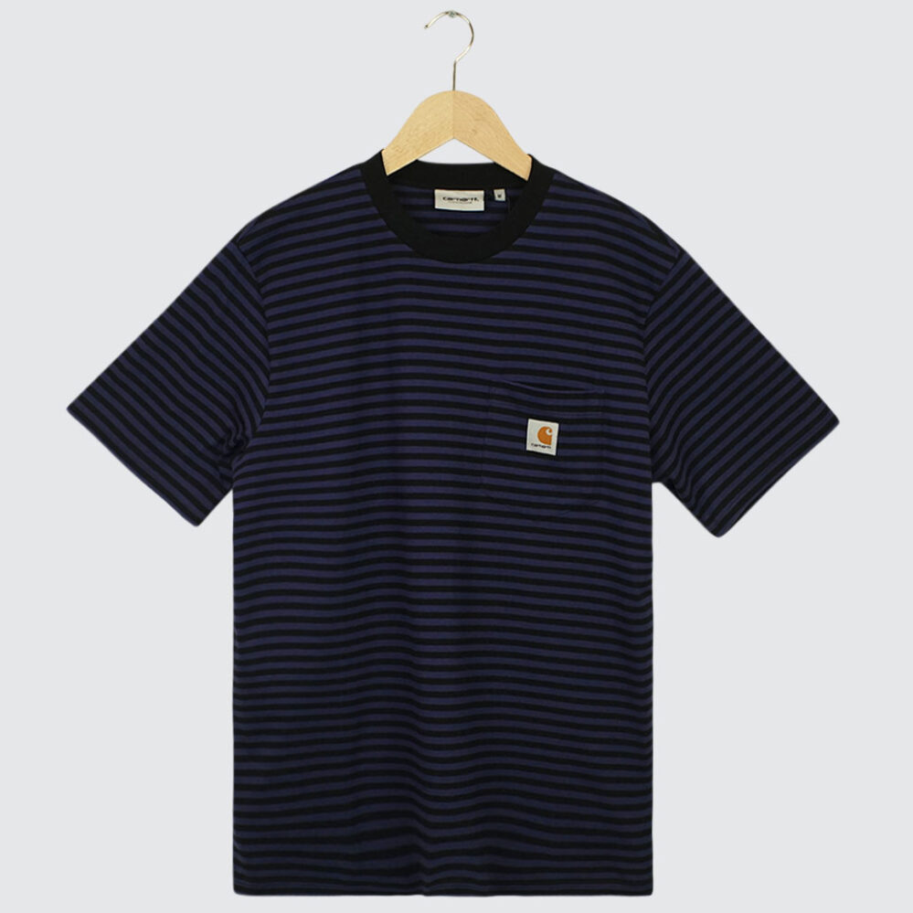 Carhartt WIP Verner Pocket T-Shirt Verner Stripe/Black
