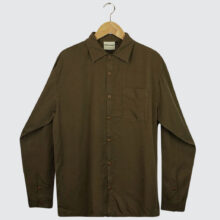 Cleptomanicx Easy L/S Shirt Shitake Cleptomanicx Easy L/S Shirt Shitake