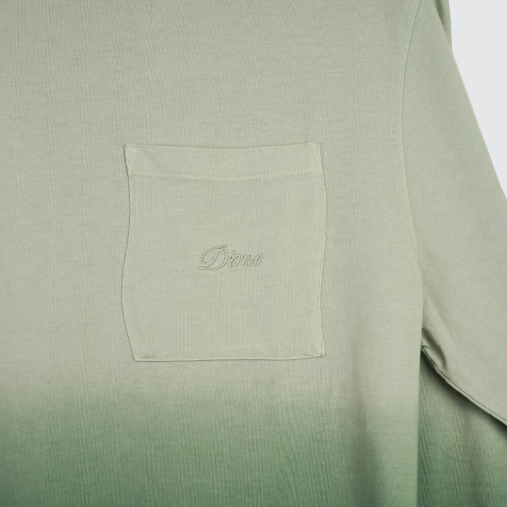 【DIME】Gradient LS Shirt / Green Dime Gradient Longsleeve Green - LOBBY Online Skateshop