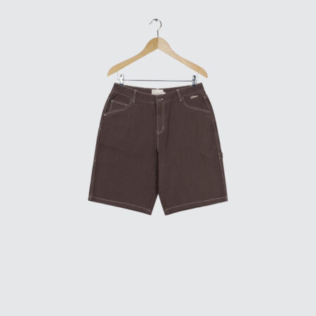 Dime Classic Denim Shorts Brown Washed