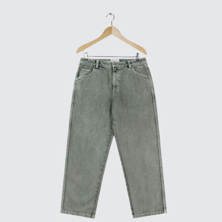 Dime Classic Relaxed Denim Pants Overdyed Forest