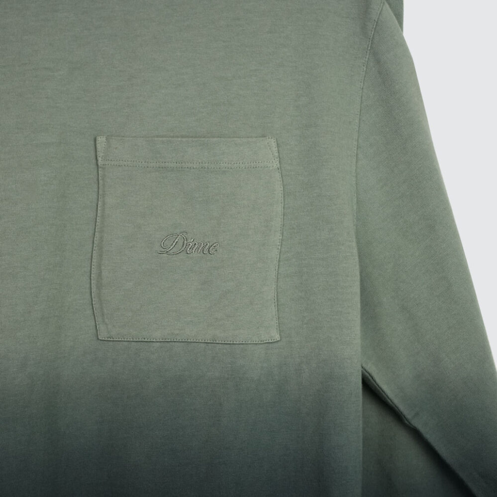 Dime Gradient Longsleeve Charcoal - LOBBY Online Skateshop