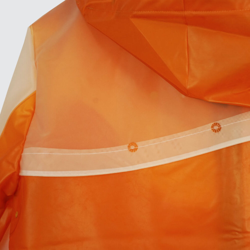 Dime Translucent Tech Jacket Orange Dime Translucent Tech Jacket Orange