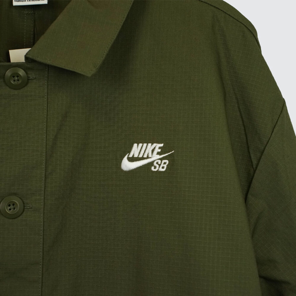 Nike SB Olympia Alexis Agnostic Kit Chore Jacket Medium Olive/White Nike SB Olympia Alexis Agnostic Kit Chore Jacket Medium Olive/White