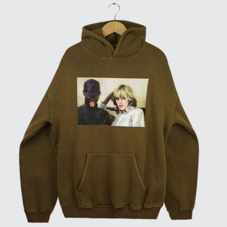 Violet On A Violet High Hoodie Brown Violet On A Violet High Hoodie Brown