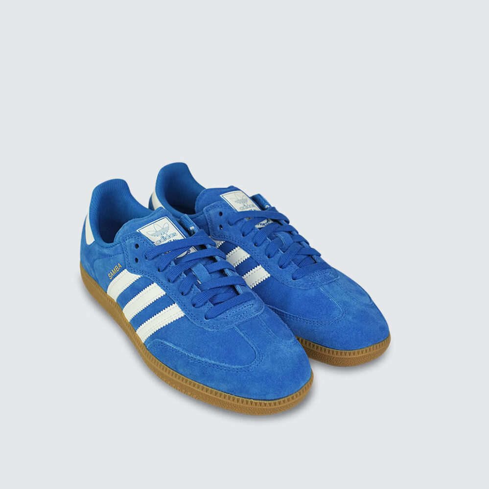 Adidas samba azul con amarillo shop