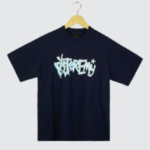 Bye Jeremy Slipping T-Shirt Navy Bye Jeremy Slipping T-Shirt Navy