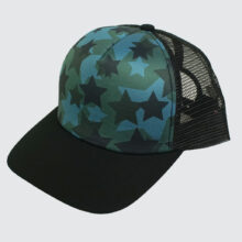 Bye Jeremy Star Camo Cap Black Bye Jeremy Star Camo Cap Black