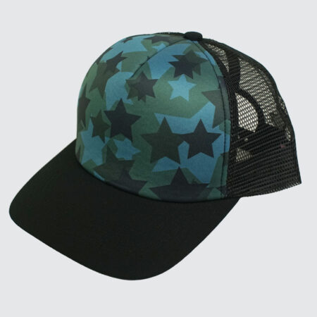 Bye Jeremy Star Camo Cap Black Bye Jeremy Star Camo Cap Black