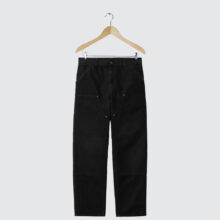 Carhartt WIP Double Knee Pant Canvas Black Aged Carhartt WIP Double Knee Pant Canvas Black Aged
