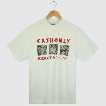 Cash Only High Rollers T-Shirt White Cash Only High Rollers T-Shirt White