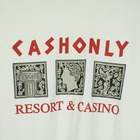Cash Only High Rollers T-Shirt White Cash Only High Rollers T-Shirt White