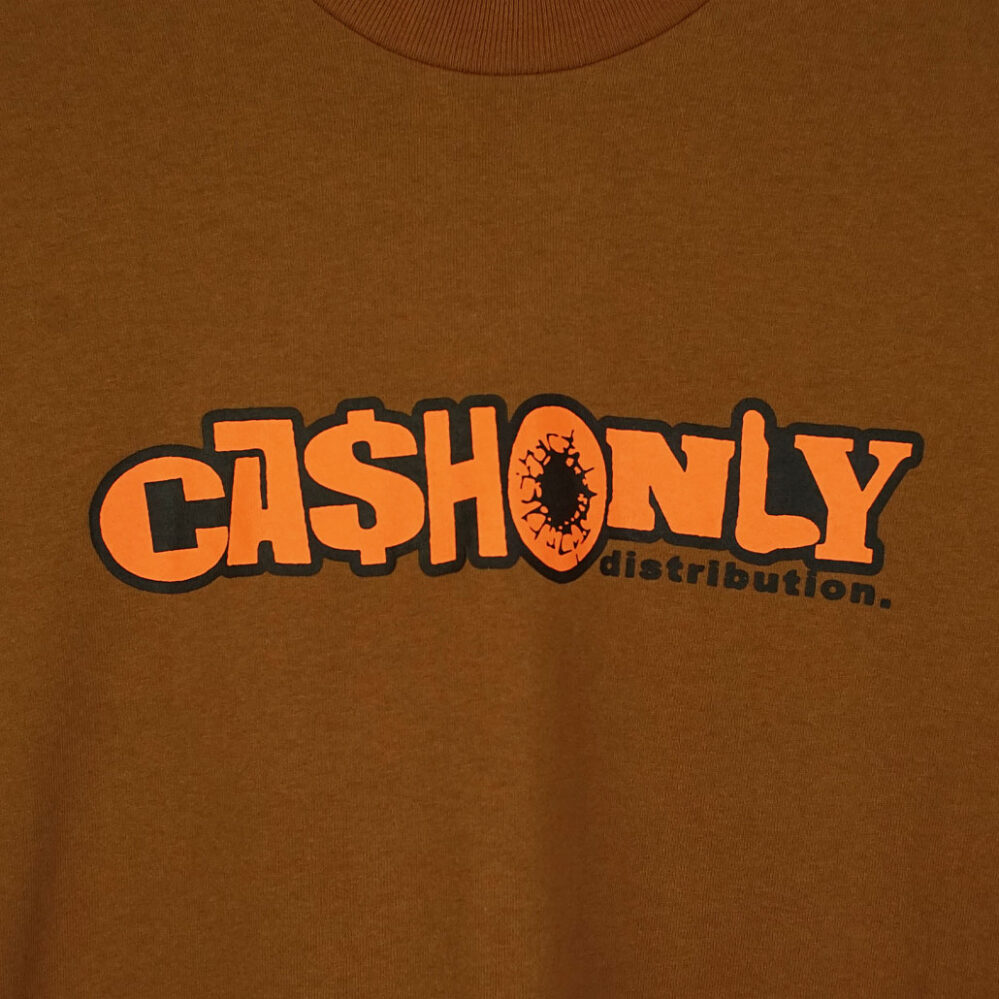 Cash Only Payday T-Shirt Oak Brown