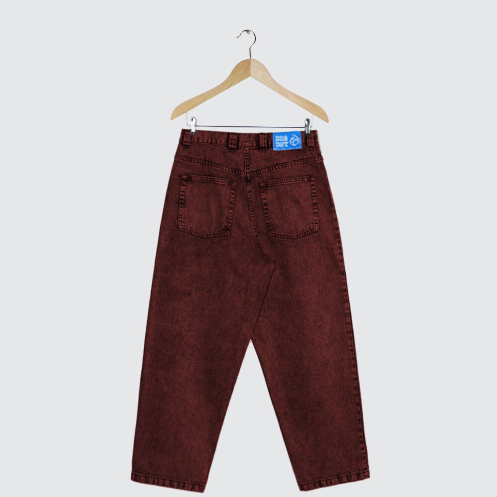 Polar Skate Co. Big Boy Jeans Red Black F24 - LOBBY Online Skateshop