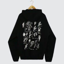 Polar Skate Co. Sad at Times Dave Hoodie Black Polar Skate Co. Sad at Times Dave Hoodie Black