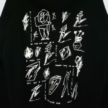 Polar Skate Co. Sad at Times Dave Hoodie Black Polar Skate Co. Sad at Times Dave Hoodie Black