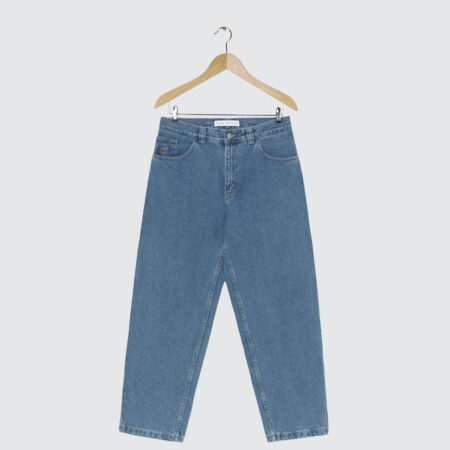 Polar Skate Co. 93! Denim Mid Blue SP25 Polar Skate Co. 93! Denim Mid Blue SP25