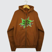 Token Beyond Zip Hoodie Rust