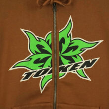 Token Beyond Zip Hoodie Rust