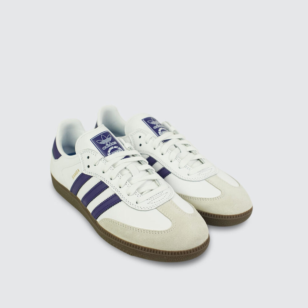 Adidas Samba ADV FTWWHT/CPURPL/GOLDMT Adidas Samba ADV FTWWHT/CPURPL/GOLDMT