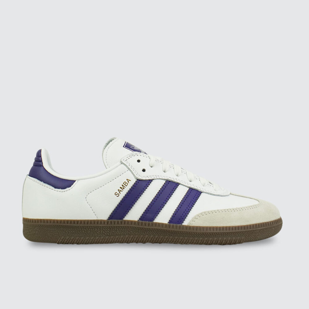 Adidas Samba ADV FTWWHT/CPURPL/GOLDMT Adidas Samba ADV FTWWHT/CPURPL/GOLDMT