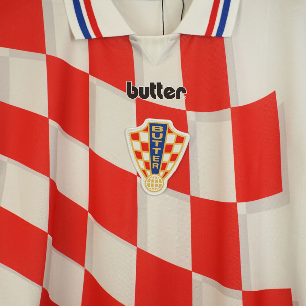 Butter Goods Flag Jersey White - LOBBY Online Skateshop