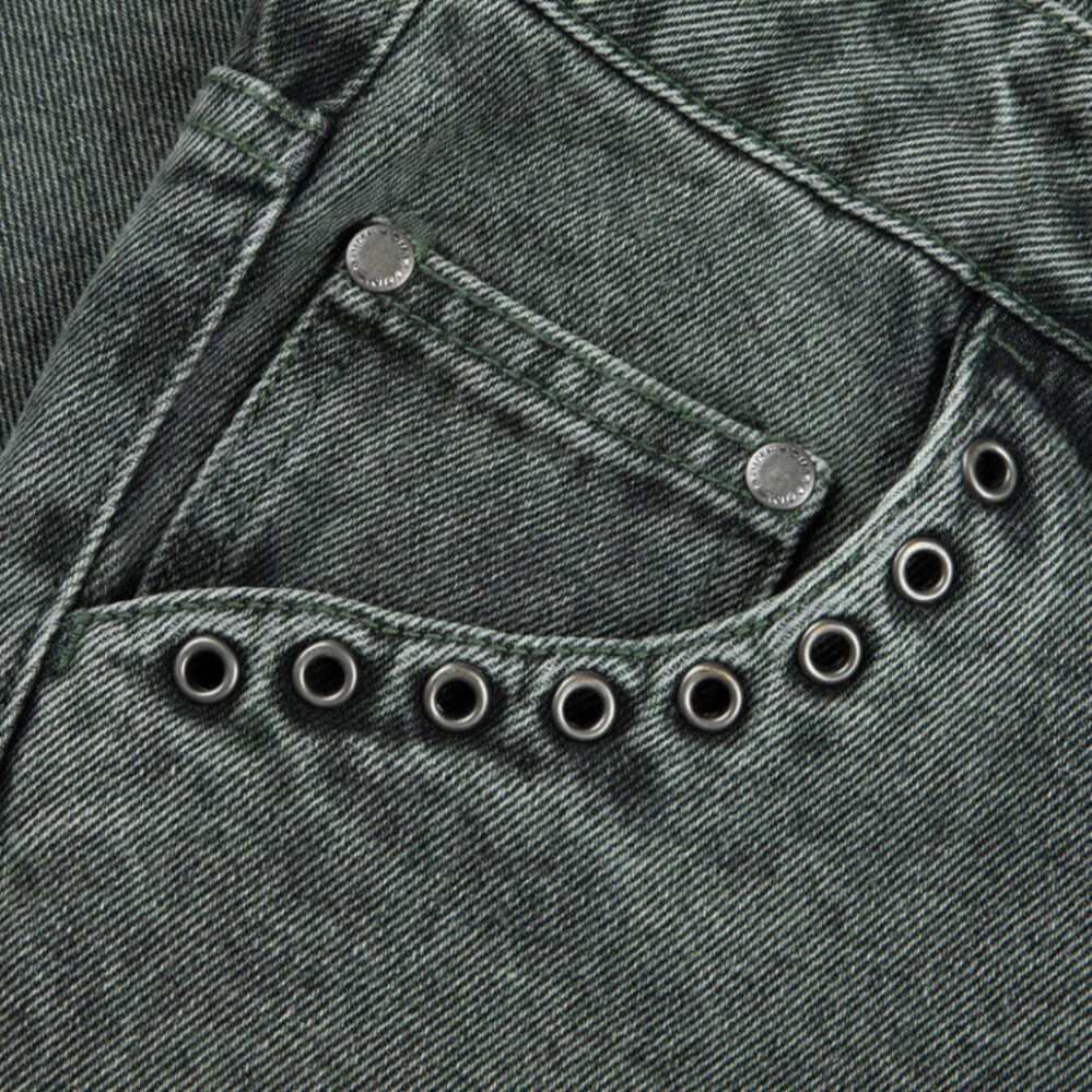 Dime Classic Relaxed Denim Pants Faded Green Dime Classic Relaxed Denim Pants Faded Green