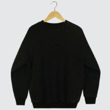 Fucking Awesome Little Stamp Snow Wash Crewneck Black Fucking Awesome Little Stamp Snow Wash Crewneck Black