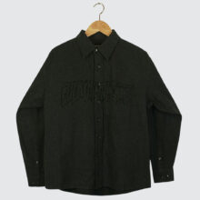 Fucking Awesome Stamp Logo Chambray Shirt Grey