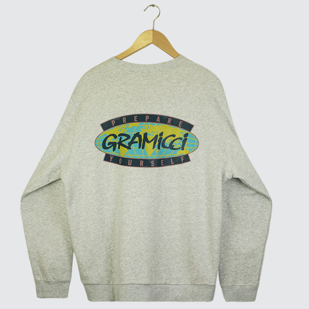 Gramicci Prepare Yourself Crewneck Grey Heather