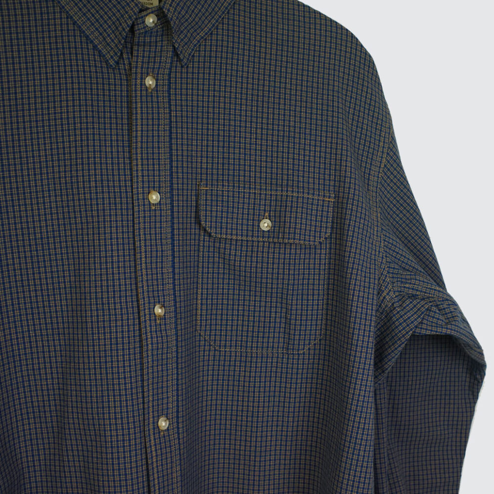 Gramicci Checkered Stance Shirt Sierra Check Navy Gramicci Checkered Stance Shirt Sierra Check Navy