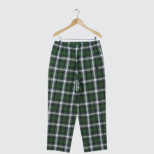 Gramicci Swell Flannel Checkered Pant Big Check Green