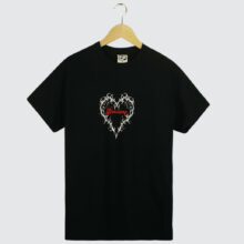 Limosine Skateboards Heart T-Shirt Black Limosine Skateboards Heart T-Shirt Black