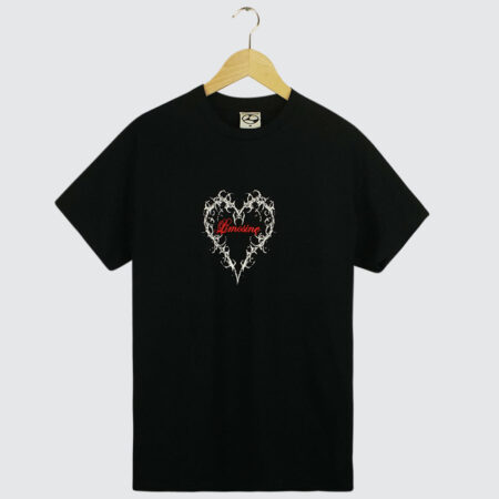 Limosine Skateboards Heart T-Shirt Black Limosine Skateboards Heart T-Shirt Black