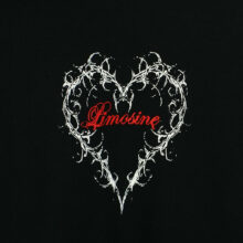 Limosine Skateboards Heart T-Shirt Black Limosine Skateboards Heart T-Shirt Black