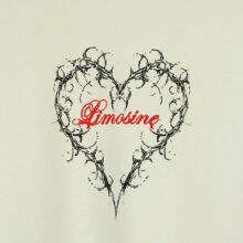 Limosine Skateboards Heart T-Shirt White Limosine Skateboards Heart T-Shirt White