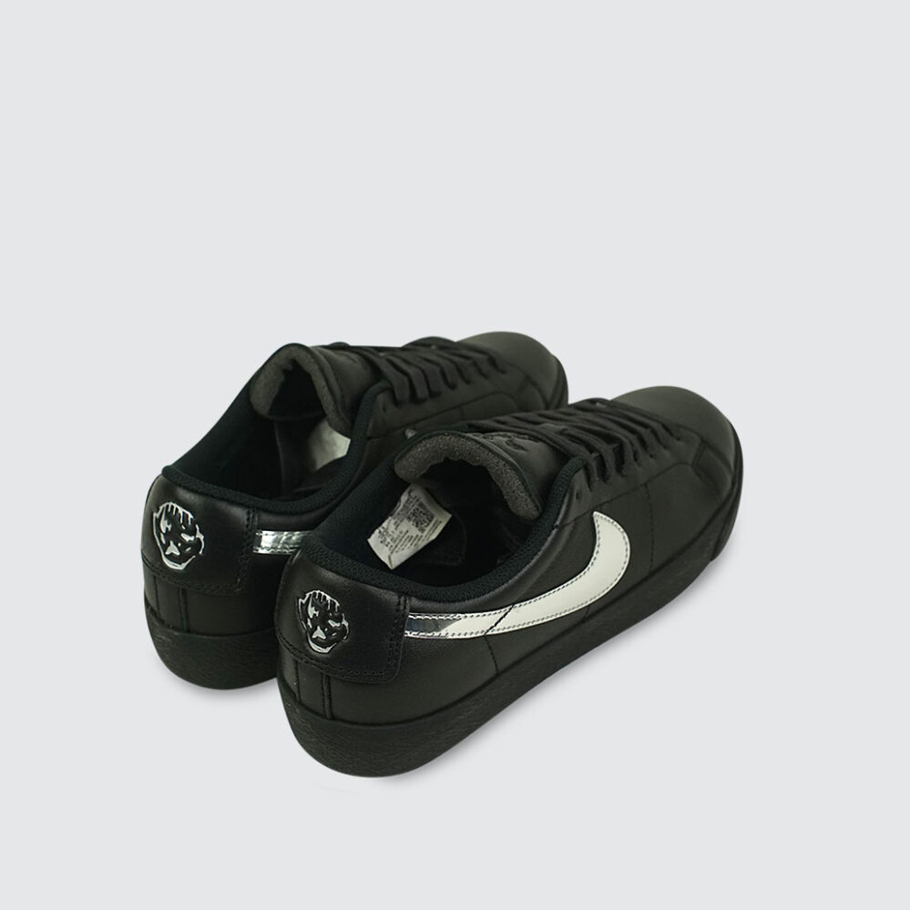 Nike SB Zoom Blazer Low QS x Dancer Black/Metallic Silver-Black Nike SB Zoom Blazer Low QS x Dancer Black/Metallic Silver-Black
