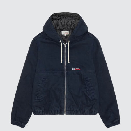 Stüssy Canvas Insulated Work Jacket Navy