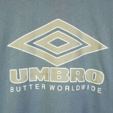Butter Goods x Umbro Diamond Logo T-Shirt Washed Slate