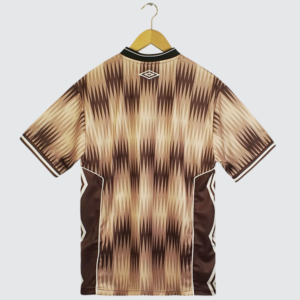 Butter Goods x Umbro Optical Jersey Brown/Taupe - LOBBY