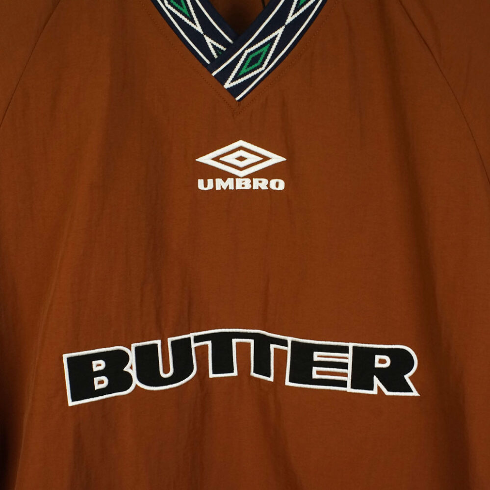 Butter Goods x Umbro Training Pullover Chocolate/Tan - LOBBY