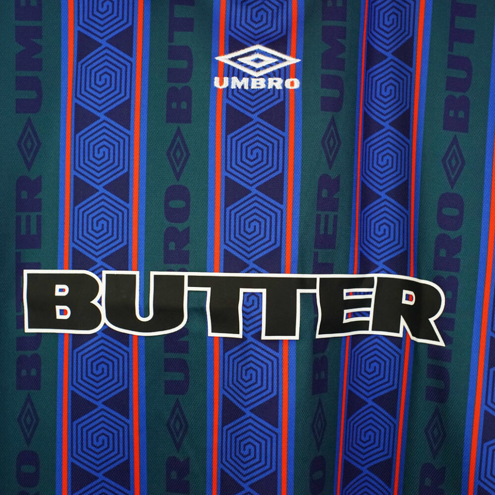 Butter Goods x Umbro Vert Jersey Forest/Cobalt
