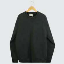 Cleptomanicx Ligull Washed Boxy Crewneck Blue Graphite Cleptomanicx Ligull Washed Boxy Crewneck Blue Graphite