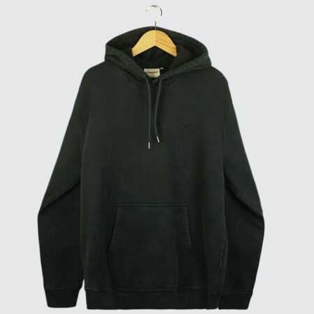 Cleptomanicx Ligull Washed Boxy Hoodie Blue Graphite Cleptomanicx Ligull Washed Boxy Hoodie Blue Graphite