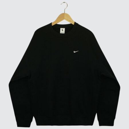 Nike Solo Swoosh Fleece Crewneck Black