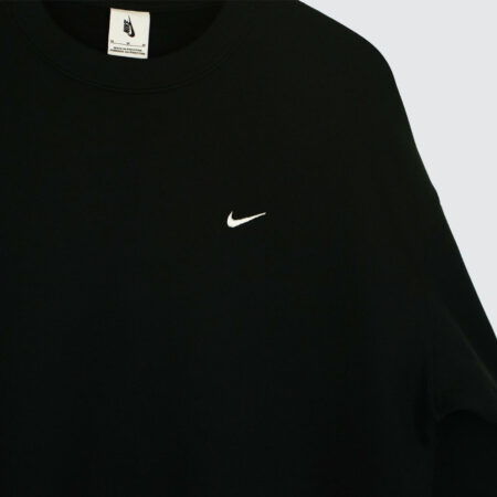 Nike Solo Swoosh Fleece Crewneck Black